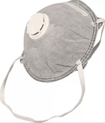 Buy Cup  Cone Shape FFP1 Face Mask ,  Dust Protection Mask Exhalation Valve at wholesale prices