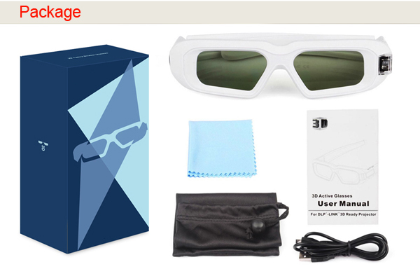 DLP Link 3D glasses TV film vision movie buy LG Sony Samsung Panasonic theater Benq Acer 3