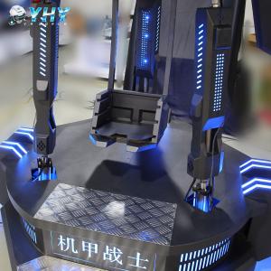 9D Standing Up Flying Game VR Simulator Indoor Shooting For Amusement Park