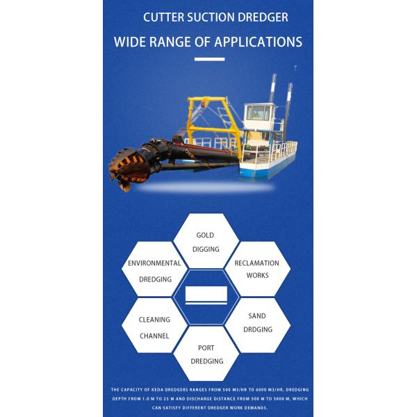 8 Inch Hydraulic River Dredger