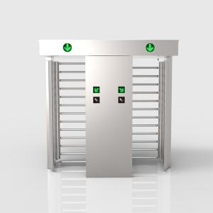 Durable Full Height Turnstile 304 Stainless Steel , Flexible Entrance Gate