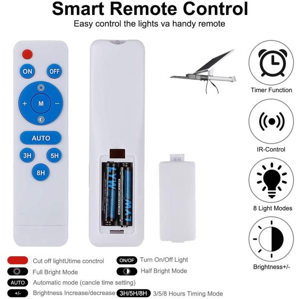 IP65 Solar Panel Street Lamp Post 6000K Outdoor 200 Watt Solar Street Light