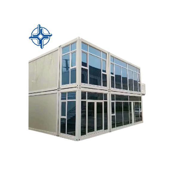 Buy 50mm/75mm Sandwich Panel Fabricated Flat Pack Container Building at wholesale prices