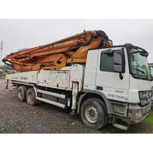 2015 Zoomlion Used 49Meter Concrete pump truck with Benz Chassis