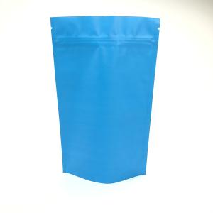 Doypack Zipper MOPP 8OZ Zipper Stand Up Pouch VMPET