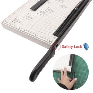 A4 Paper Trimmer 12 Sheets Cutting Thickness Steel Office Good Helper Manual