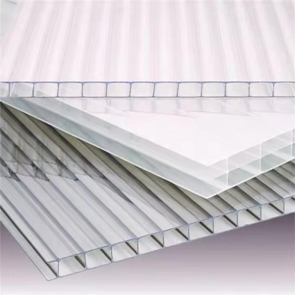 Buy Hot Sale 2024 Polycarbonate Twinwall Sheet Featuring Resistant to Moisture Excellent for Bicycle Parking Shelters 8mm Opal Twin at wholesale prices