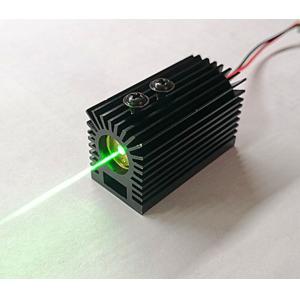 Industrial Grade DC 3-5V 532nm 30mw Green Dot Laser Module With HeatsinkFor