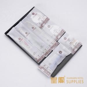 UV Printing 3 Star Hotel Amenities Kit Customized Logo