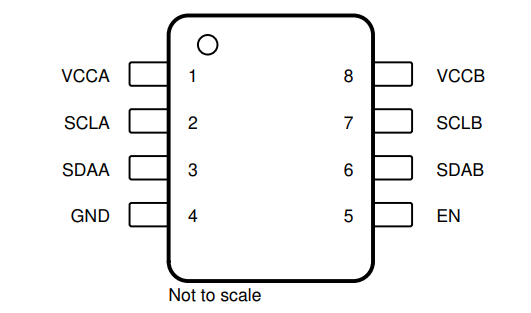 1 Circuit 2 Channel TCA9517DGKRQ1 Voltage Level Translator Bidirectional 8-VSSOP