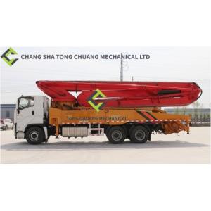 Six Countries Emission Standard 47 Meter Concrete Pump Truck With 3 Bridge