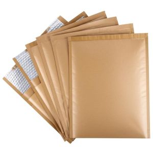 China Various Sizes Kraft Bubble Mailers Lightweight Durable Protective Padded Envelopes Ideal Shipping Packaging Solutions on sale