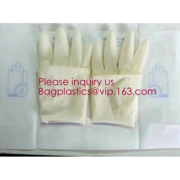 Latex Gloves Powder Free / Disposable Food Prep Cooking Gloves / Kitchen Food Service Cleaning Gloves, bagease, bagplast