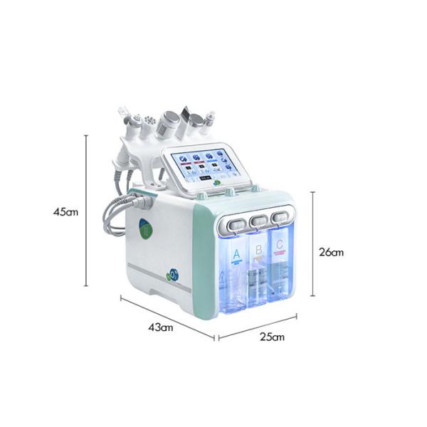 Buy Ultrasonic Hydrogen Oxygen Machine 6 in 1 Hydrodermabrasion Aqua Peel at wholesale prices