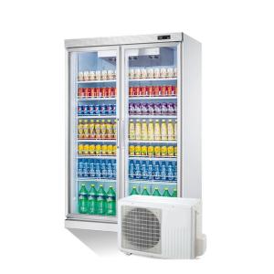 Commercial Muilt - Door Split Style Drink Display Refrigerator