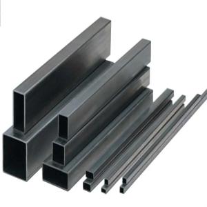 DIN 40X40 Black Rectangular Steel Tube 20mm Galvanized Square Tube