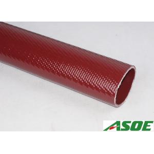 China Abrasion Resistant 4 Inch TPU Layflat Hose With Steel Concrete Hose Couplings on sale