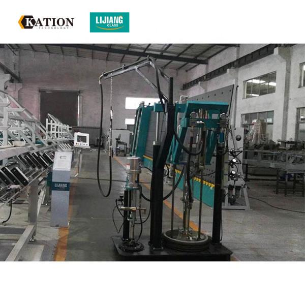 Two Component Sealant Sealing Machine For Insulated Glass Double Glazing Processing
