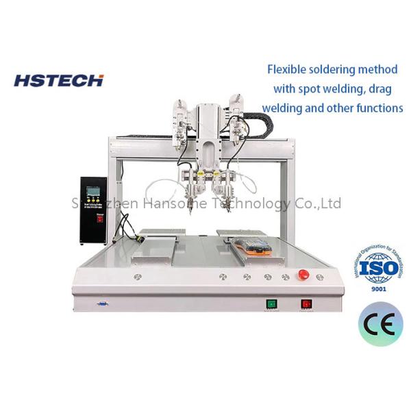 Buy Taiwan Hiwin Linear Guide Solder Robot with Auto Cleaning & Iron Head Alignment at wholesale prices