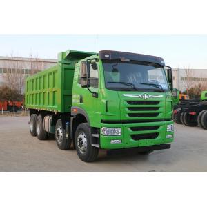 FAW 8x4 12 Wheel Dump Truck , Green Color 32 Ton Dump Truck Tipper Truck
