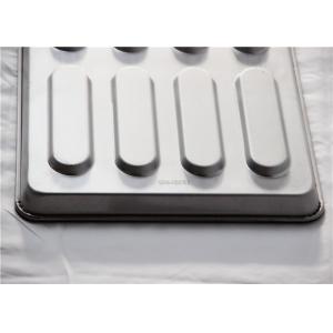 Sliver 530x380x40mm 0.8mm Hot Dog Bun Pan