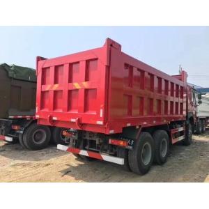 Quality Tubeless Tire Design 60 cubic HOWO 400HP Tipper 6*4 Tipping Trucks for High Durability for sale
