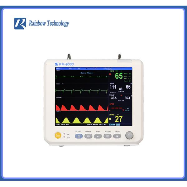 Buy Color TFT LCD Portable Patient Monitor 6 Parameter ECG HR PR NIBP SPO2 TEMP RESP at wholesale prices