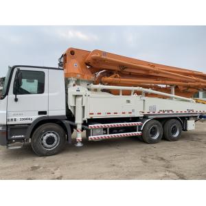 Diesel Power 300kw Used Concrete Pump Truck 49M Hydraulic Engineering