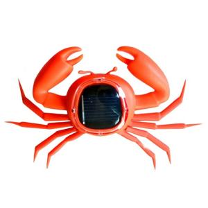 ABS Solar Powered Crab Solar Energy Toy For Children Customized Logo