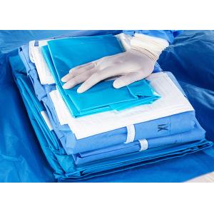 Cardiovascular Procedure Pack SMS Fabric Sterile Green Surgical Essential