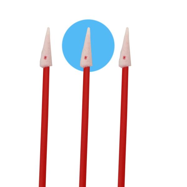 76mm Lint Free Industrial Micro Pointed Sponge Q Tips
