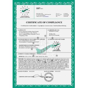 Flo-Instruments Co., Ltd Certifications