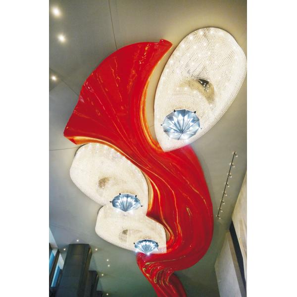 Custom Chinese Chandeliers For Restaurant Exhibition Hall Conference Hall