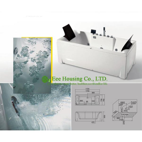 massage bathtub acrylic small outdoor bathtub with jets,free standing whirlpool Jacuzzi,small bathtub shower combos