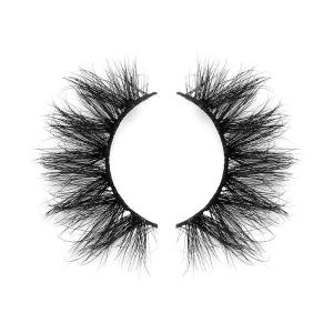 Real Siberian Thick Dramatic Eyelashes , 25mm Fluffy Long Eyelashes