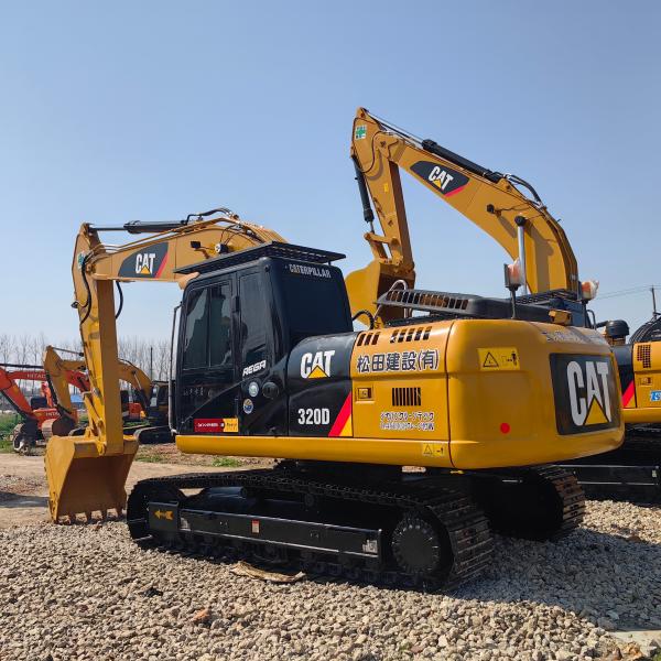 Japan Original Used Caterpillar 320d2 Import Hydraulic Excavator With Hammer