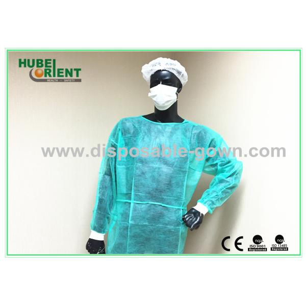 Polypropylene Disposable Isolation Gowns With Long Sleeve Durable use for
