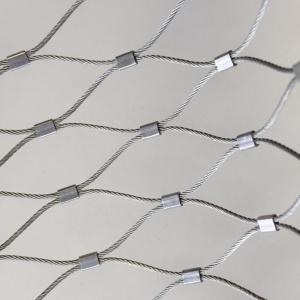 Architectural Wire Rope Mesh 1mm-6mm 304 316 316L Stainless Steel Wire Rope Mesh