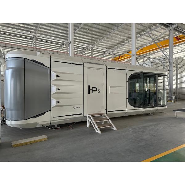 Hotel Various Prefab Tiny Camping Unique Capsule Mobile Home Product Fabricated with Steel Sandwich Panel Main Structure