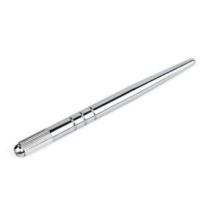 Eyebrow Tattoo Heavy Silver Manual Tattoo Pen , Microblading Pen 60G