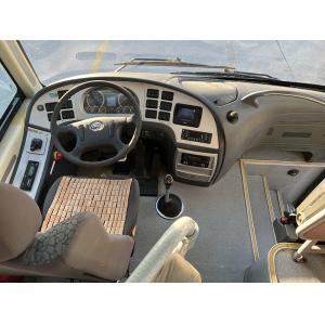 Blue Used Bus 51 Seats Euro 4 Emission Standard