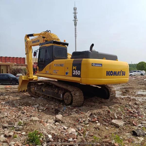 Komatsu PC350 Crawler Excavator 35 Ton with 0.3M³ Bucket and 35000 KG Machine Weight