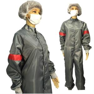 Tailored Cleanroom Anti Static ESD Jumpsuit With Knitted Cuff