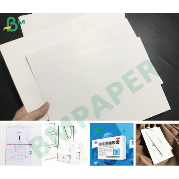 C1S Coated 300gsm 400gsm Solid Bleached Sulfate SBS 1 Side Paper Board 