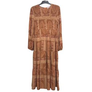 100% Rayon Material Custom Womens Dresses / Ladies Casual Beach Dresses