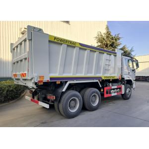 Sinotruk Howo / Hohan 6×4 Tipper Dump Truck 10 Wheels Rectangular Cargo Body