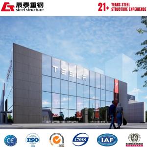 China Hot-Dip Galvanized Steel Structure Car Showroom Q235 Q345 on sale
