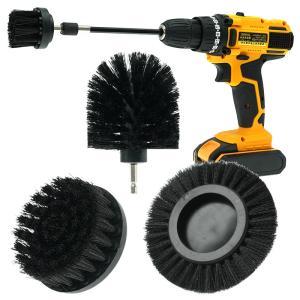 Quality Drill Attachment Brush Power Scrubber Electric Drill Cleaning Brush 5 PCs Set For Household Cleaning for sale