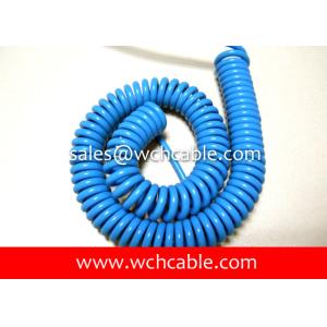 Quality UL21929 High Temperature Resistant TPU Sheath Spring Cable 105C 1000V for sale
