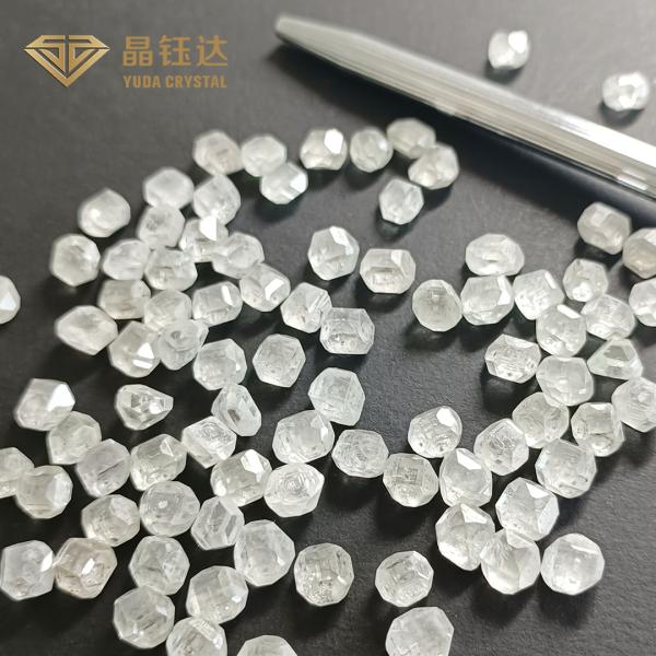 Raw Uncut HPHT Lab Created Diamonds DEF Color VVS VS Clarity For Ring